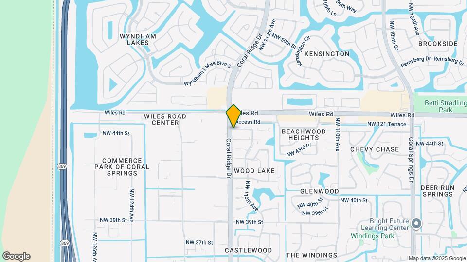 11688 NW 45th St Map and Location Details