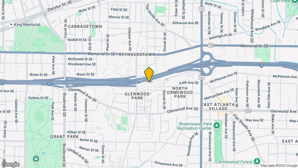 943 N Ormewood Park Dr SE Map and Location Details