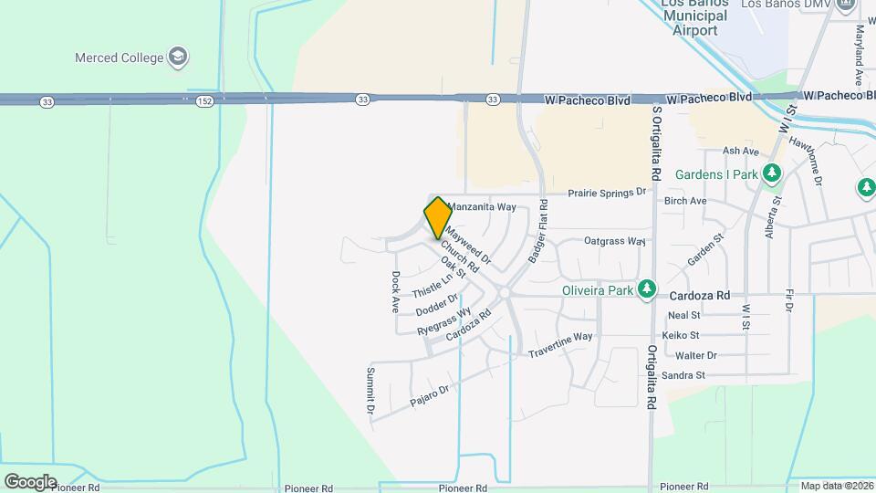 1618 Oak St Map and Location Details