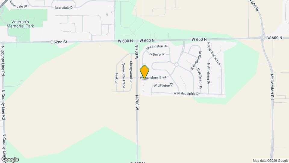 5688 N Peppereel Way Map and Location Details
