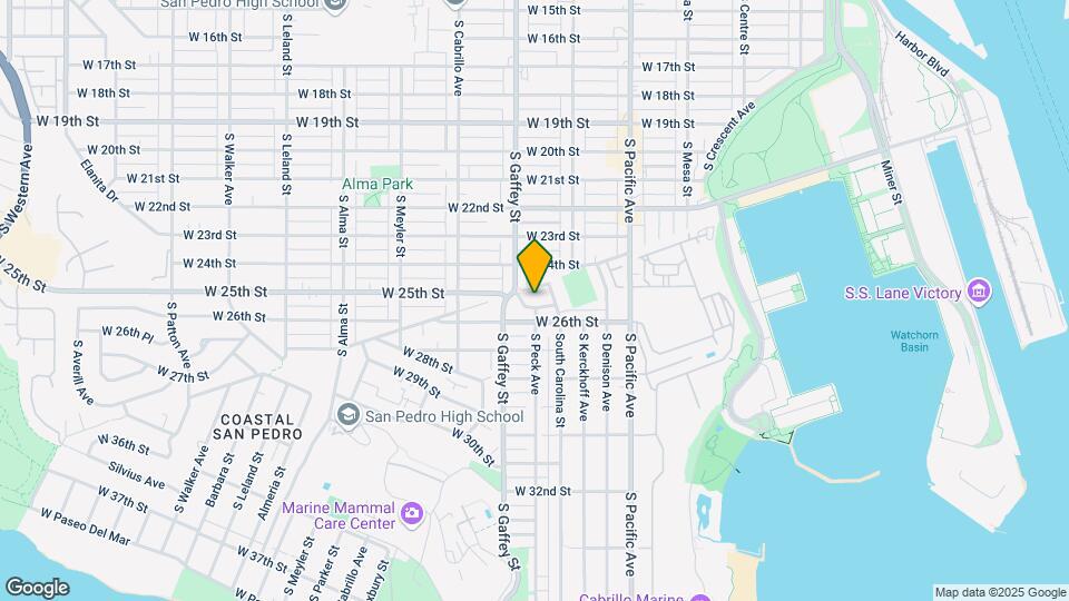 702 W Hamilton Pl Map and Location Details