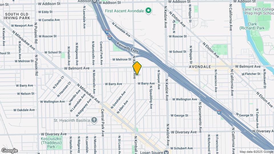 3123 N Kimball Ave Map and Location Details