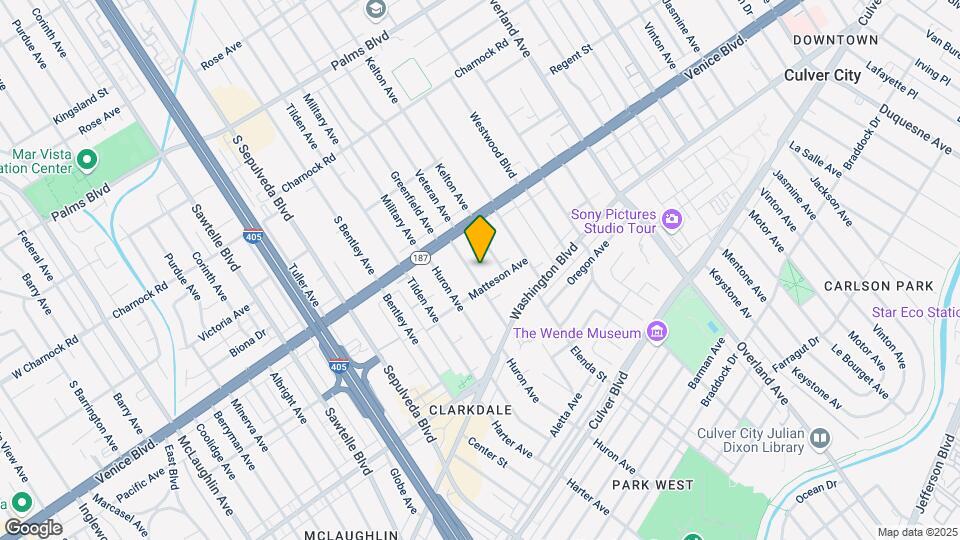 3856 Prospect Ave Map and Location Details