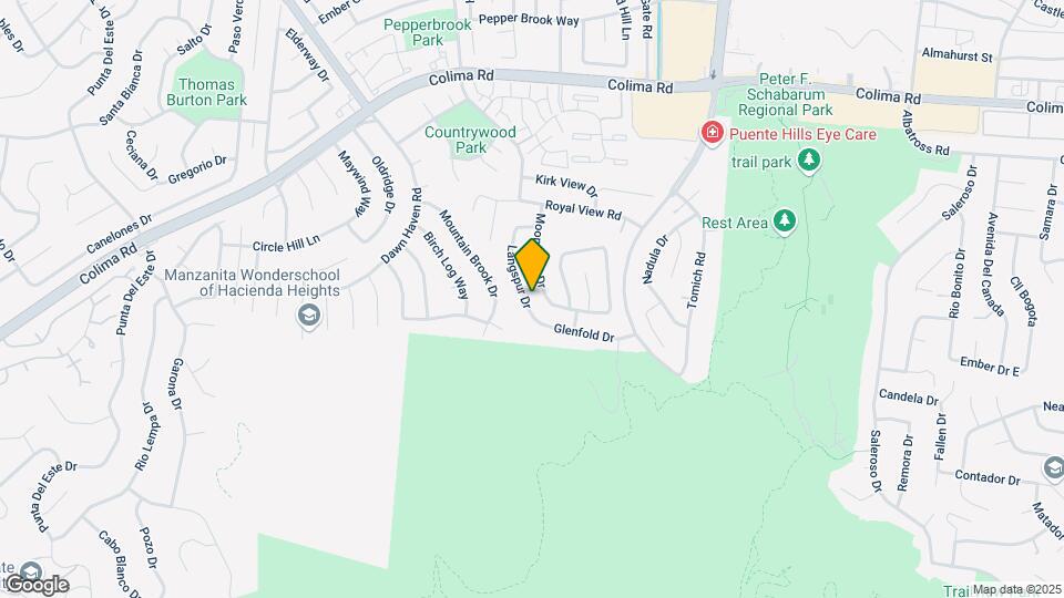 2258 Langspur Dr Mapa y Detalles de la Ubicación