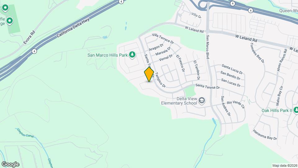 3243 Cortina Dr Map and Location Details