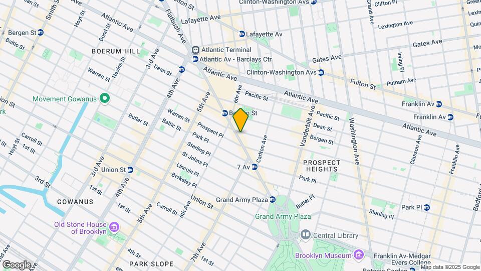 277 Flatbush Ave Map and Location Details