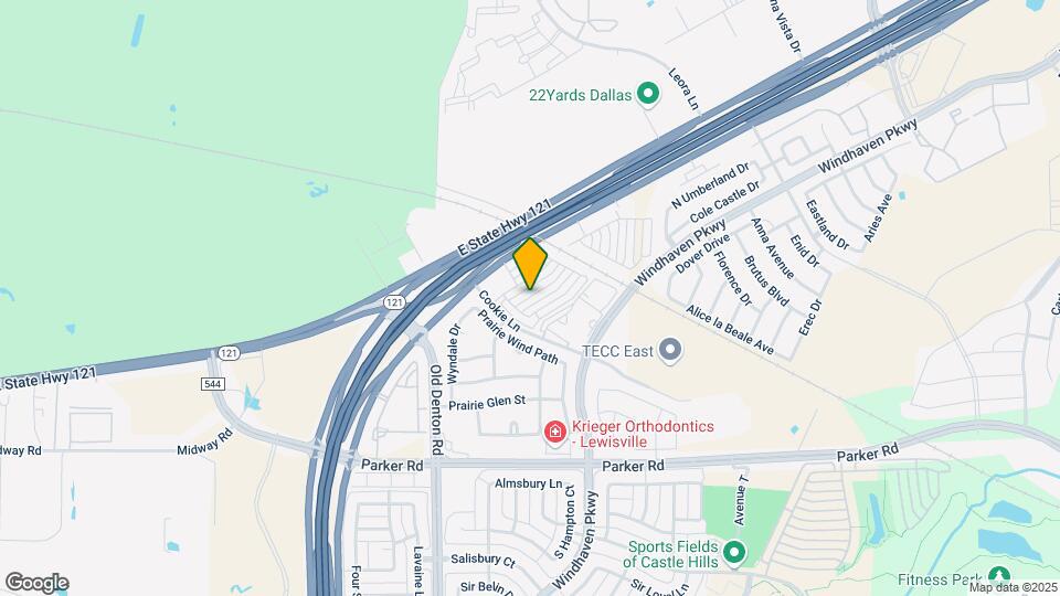 2424 Siskiyou St Map and Location Details