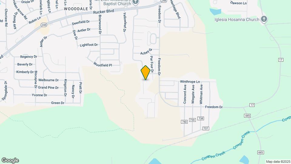 125 S Springview Dr Map and Location Details