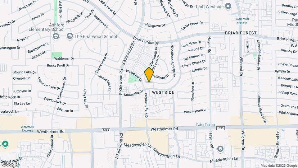 2283 Woodland Springs St Map and Location Details