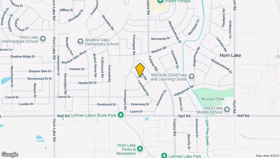 6430 Lynnfield Rd Map and Location Details