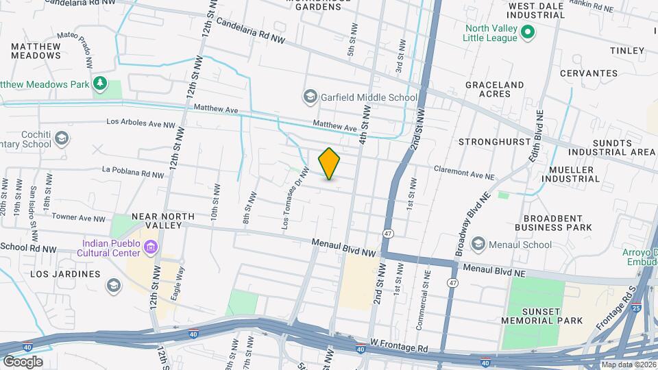 423 Phoenix Ave NW Map and Location Details