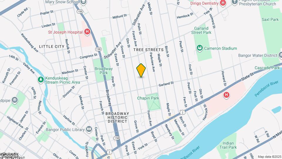 144 Forest Ave Map and Location Details