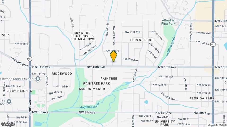 2340 NW 16th Ave Map and Location Details