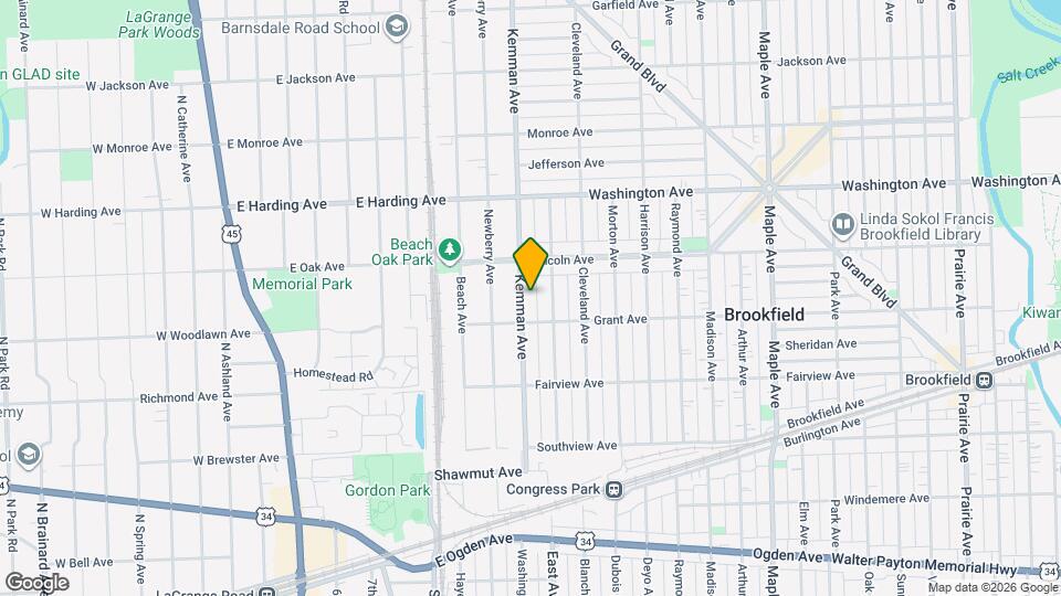 3631 Kemman Ave Map and Location Details