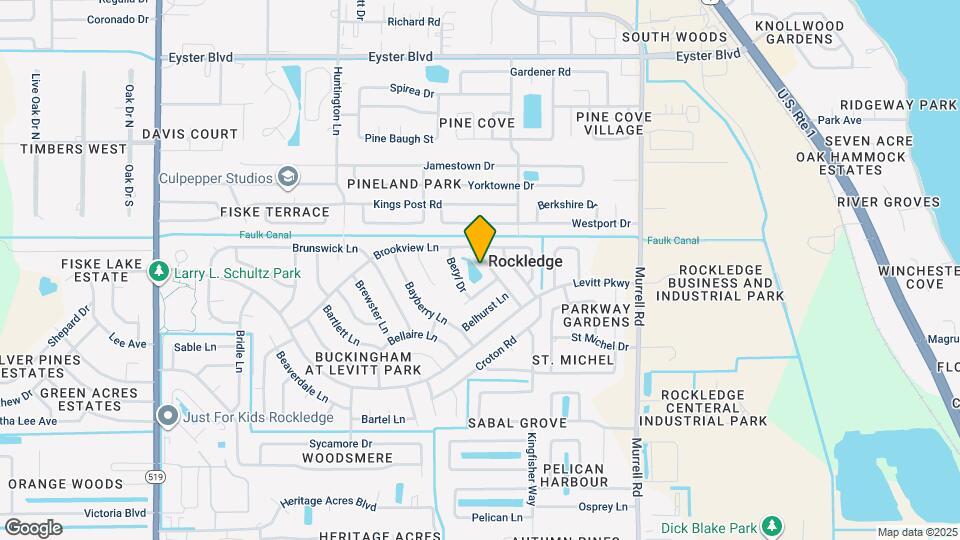 871 Brookview Ln Map and Location Details