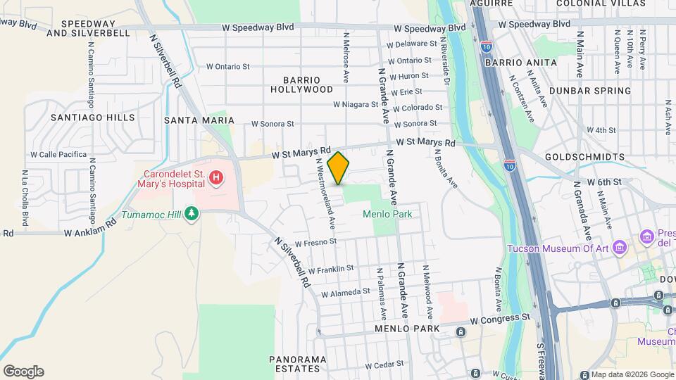 1323 W Placita Plata Map and Location Details