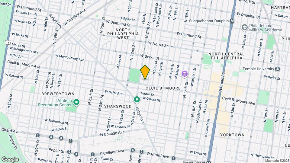 1703 N Lambert St Map and Location Details