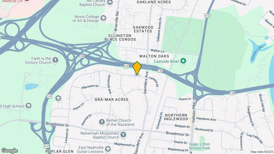 840 Lemont Dr, Unit B Map and Location Details