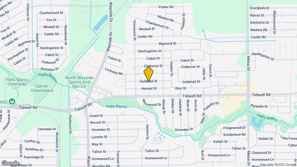 8138 Gallahad St Mapa y Detalles de la Ubicación