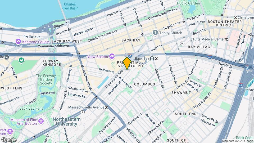63 Saint Botolph St, Unit 1 Map and Location Details