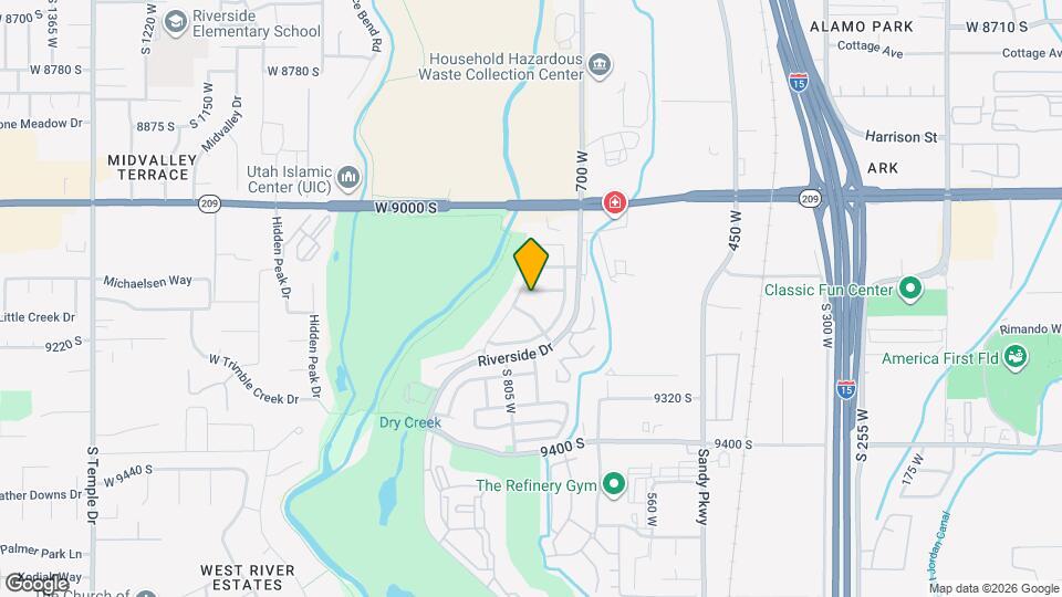 761 Oak Green Dr Map and Location Details