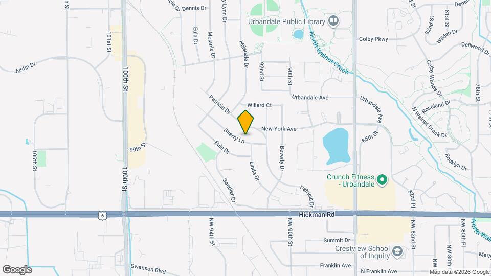 2815 Sherry Ln Mapa y Detalles de la Ubicación