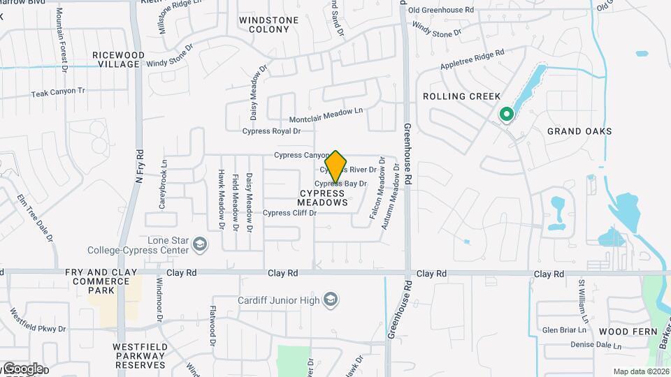 19311 Cypress Bay Dr Map and Location Details