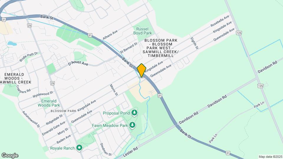 2928 Bank St Map and Location Details