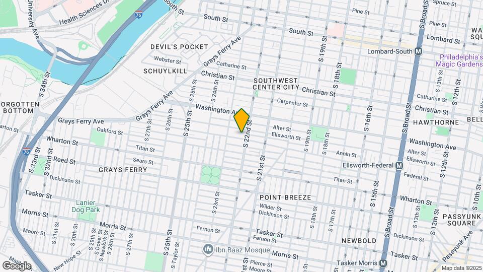 2213 Federal St Map and Location Details