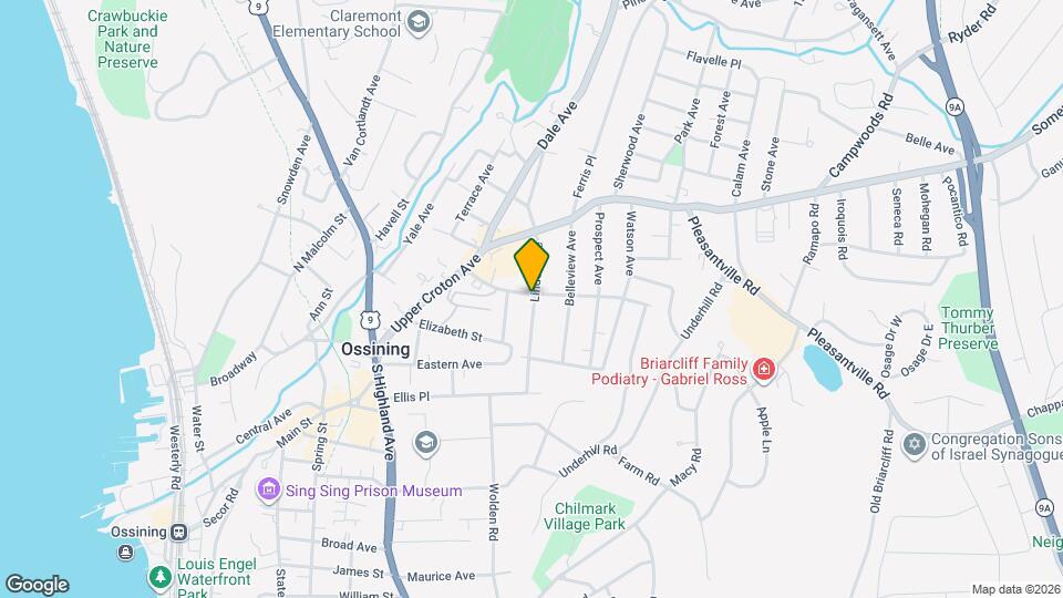 43 Linden Ave Map and Location Details