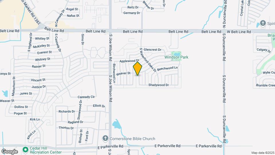 309 Teakwood Ln Map and Location Details