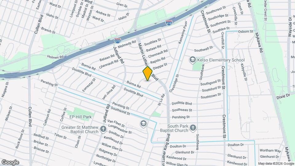 5213 Anzio Rd Map and Location Details