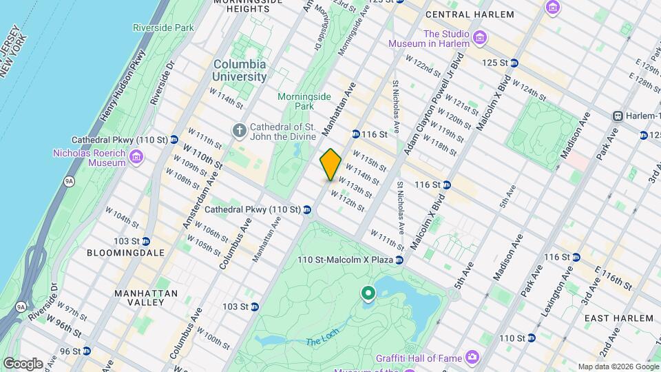 2074 Frederick Douglass Blvd Map and Location Details