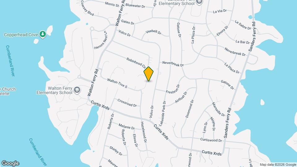 160 Walton Trce S Mapa y Detalles de la Ubicación