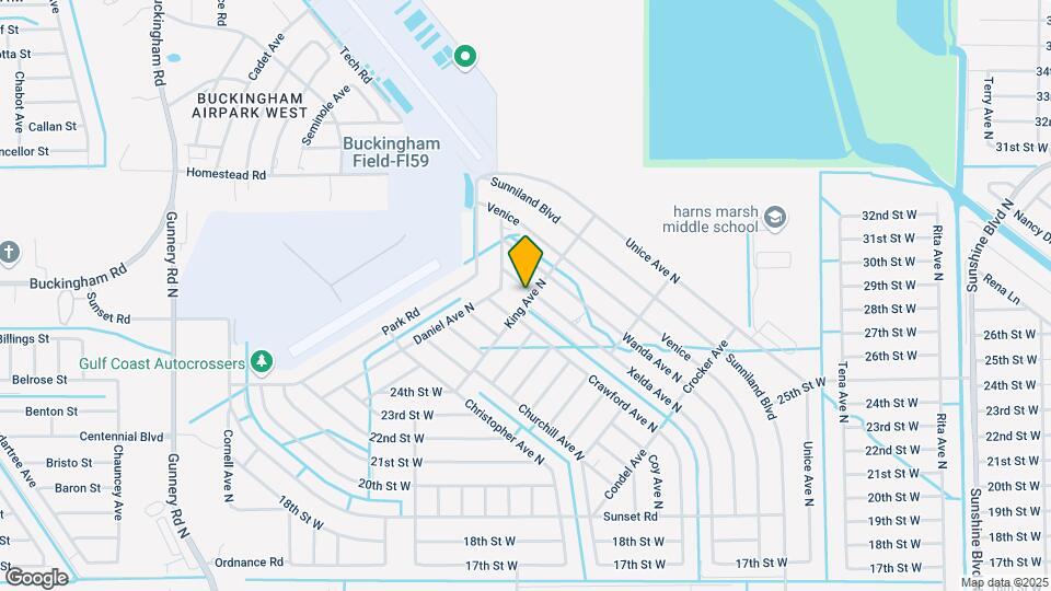 2401 Xelda Ave N Mapa y Detalles de la Ubicación