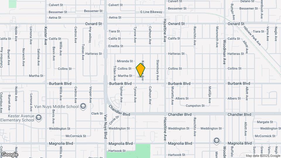 5617 Katherine Ave Mapa y Detalles de la Ubicación