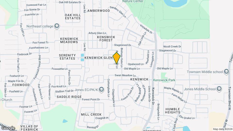 8146 Chancewood Ln Mapa y Detalles de la Ubicación