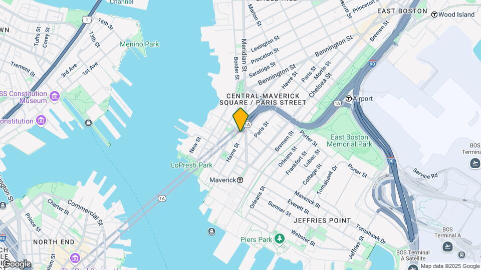 90 Havre St, Unit 3 Map and Location Details