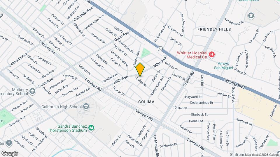 14623 Cullen St Map and Location Details