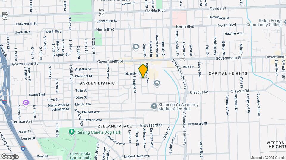 755 Arlington Ave Map and Location Details