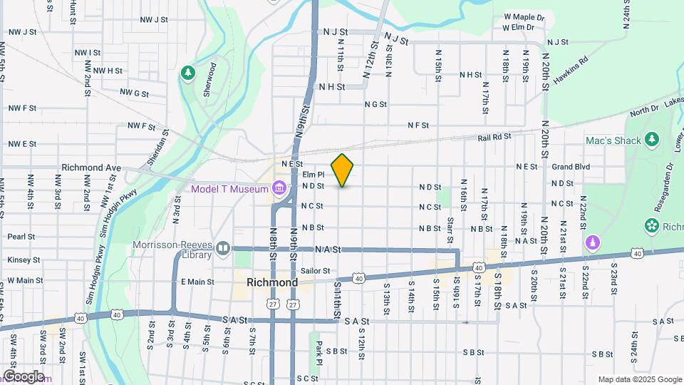 321 N 11th St Mapa y Detalles de la Ubicación