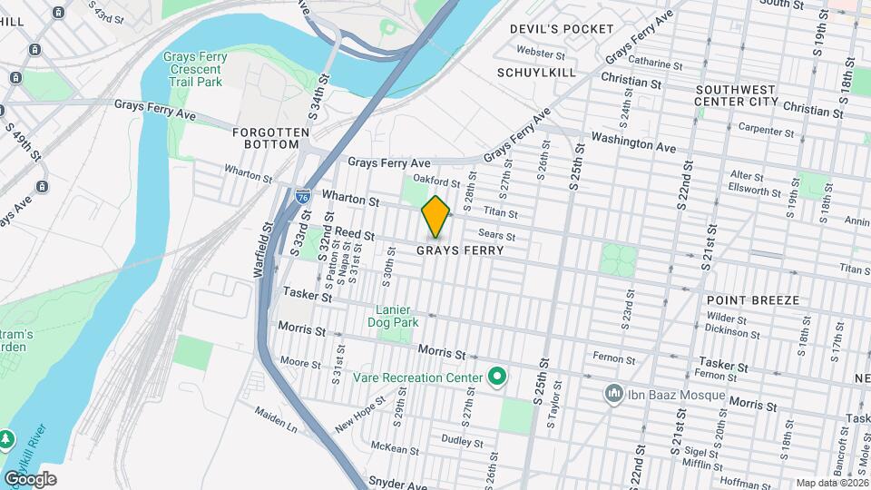1354 S Dover St, Unit 206B Map and Location Details