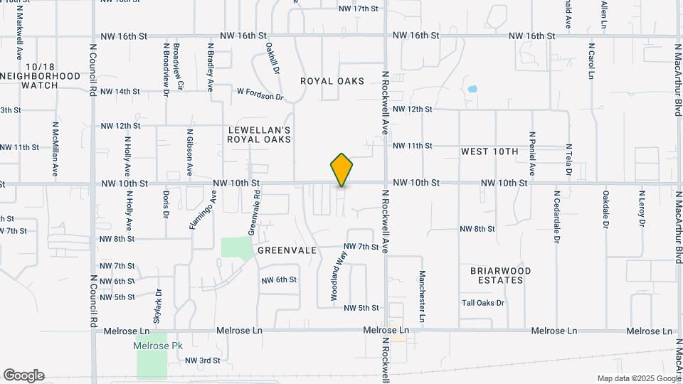 West Oaks Mobile Home Park Map and Location Details