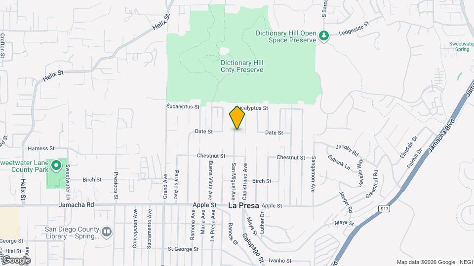 1539 San Miguel Ave Mapa y Detalles de la Ubicación