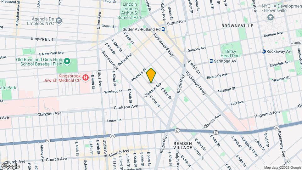 259 E 92nd St Mapa y Detalles de la Ubicación