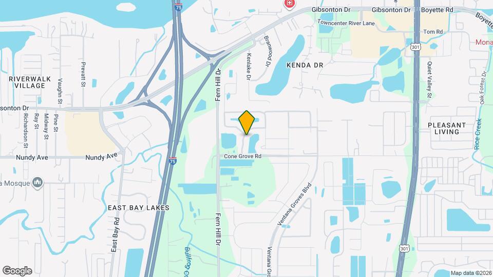 10604 Fuzzy Cattail St Mapa y Detalles de la Ubicación