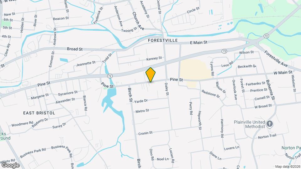 624 Pine St Map and Location Details