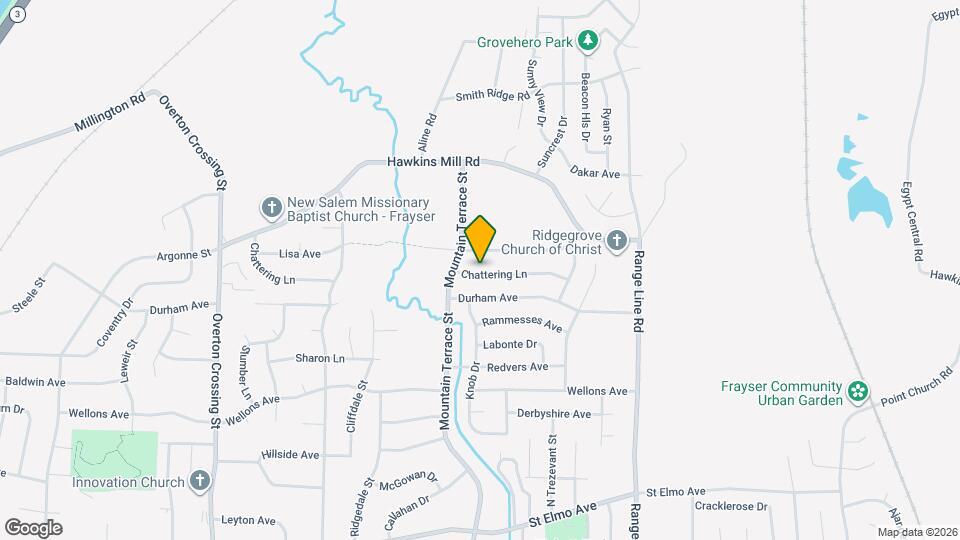 2452 Chattering Ln Map and Location Details