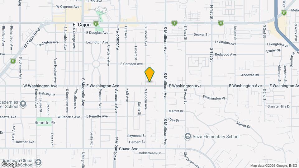 685 S Lincoln Ave Map and Location Details