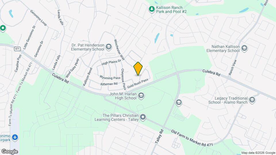 8319 Percheron Pass Map and Location Details